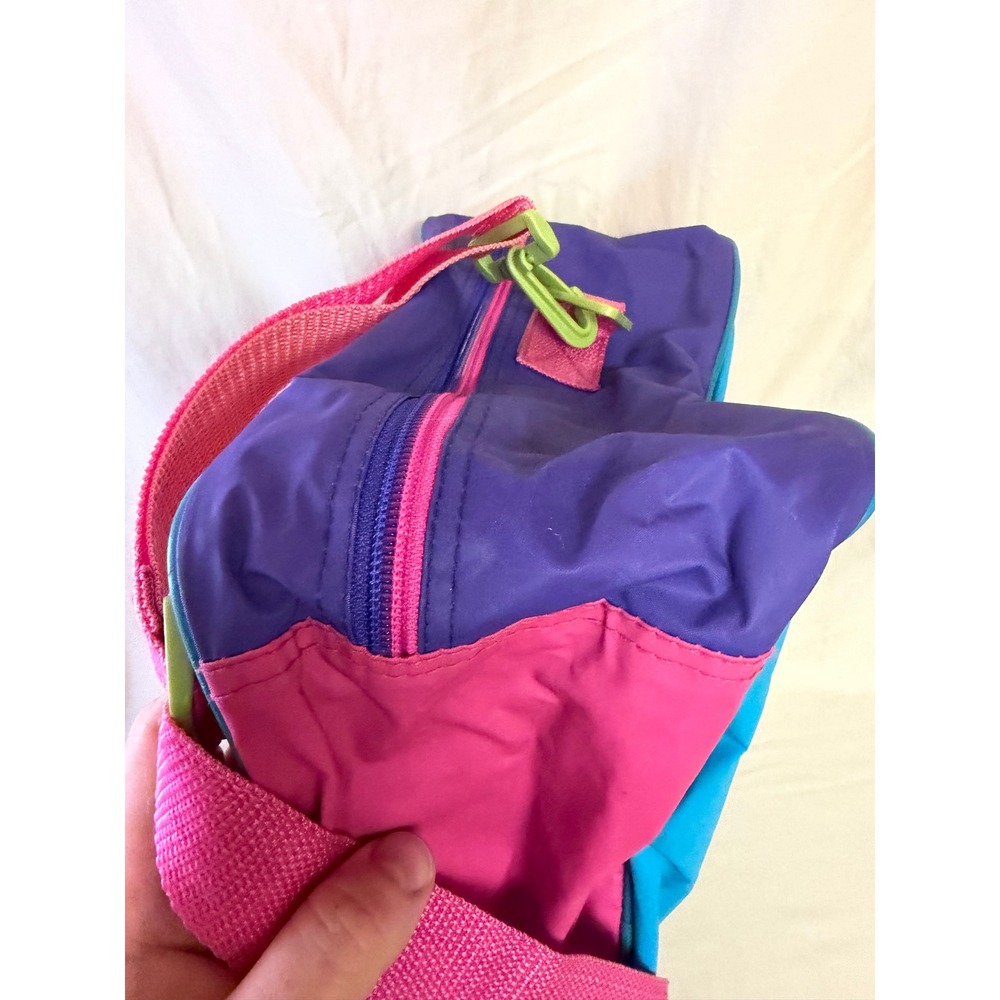 Vintage Lisa Frank Balloon Kittens Cats Tote Duffel Bag Rainbow Colors 90s Y2 - Picture 15 of 16